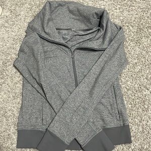 lululemon grey zip up